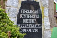 R 8 Der Stein Deutsche Einheit in Reichenbach 02.04.2022